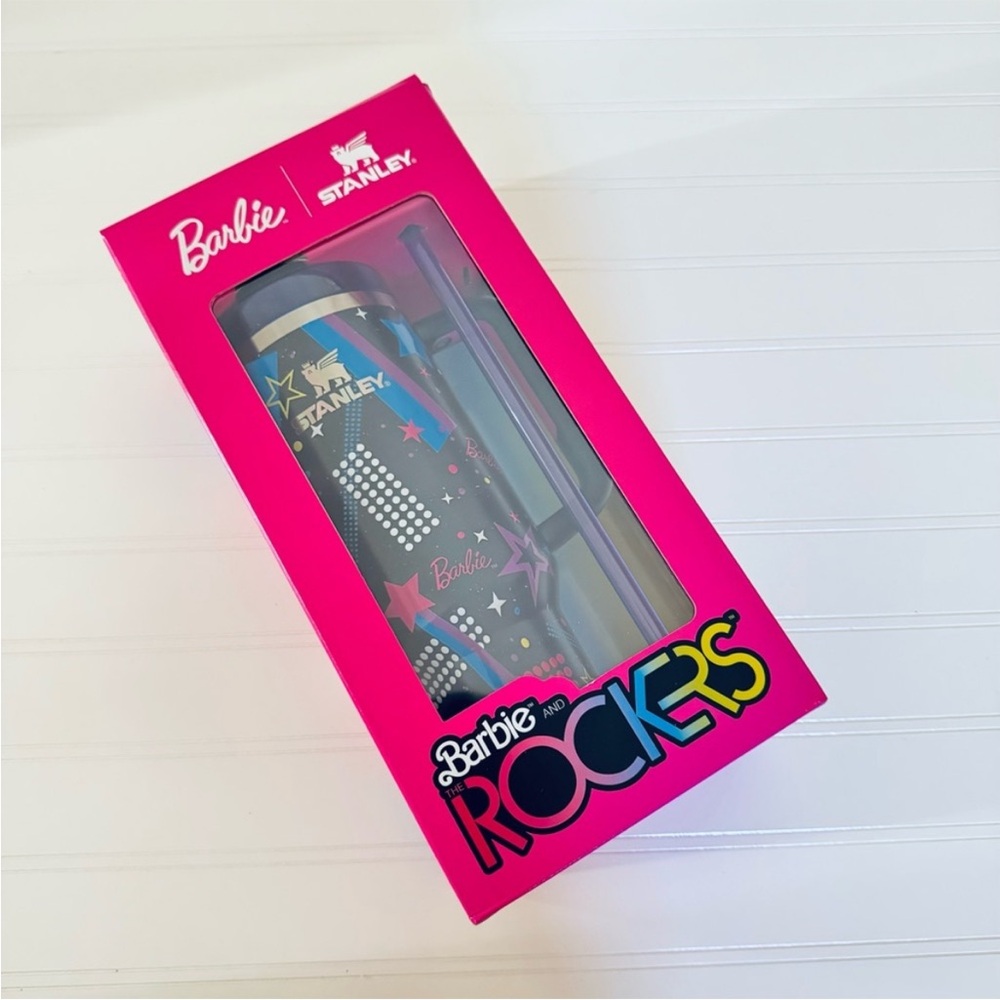 Exclusive SOLD OUT Barbie x Stanley 80’s Rocker 40 oz Tumbler 🤘🏻